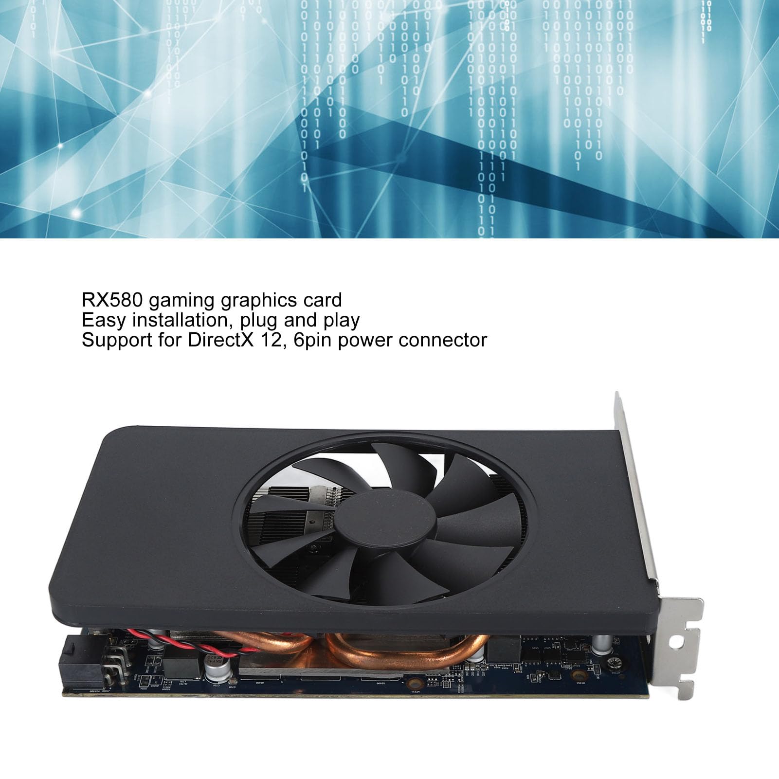 とらん Amazon.com: RX580 8GB DDR5 Gaming Graphics Card, 7680x4320